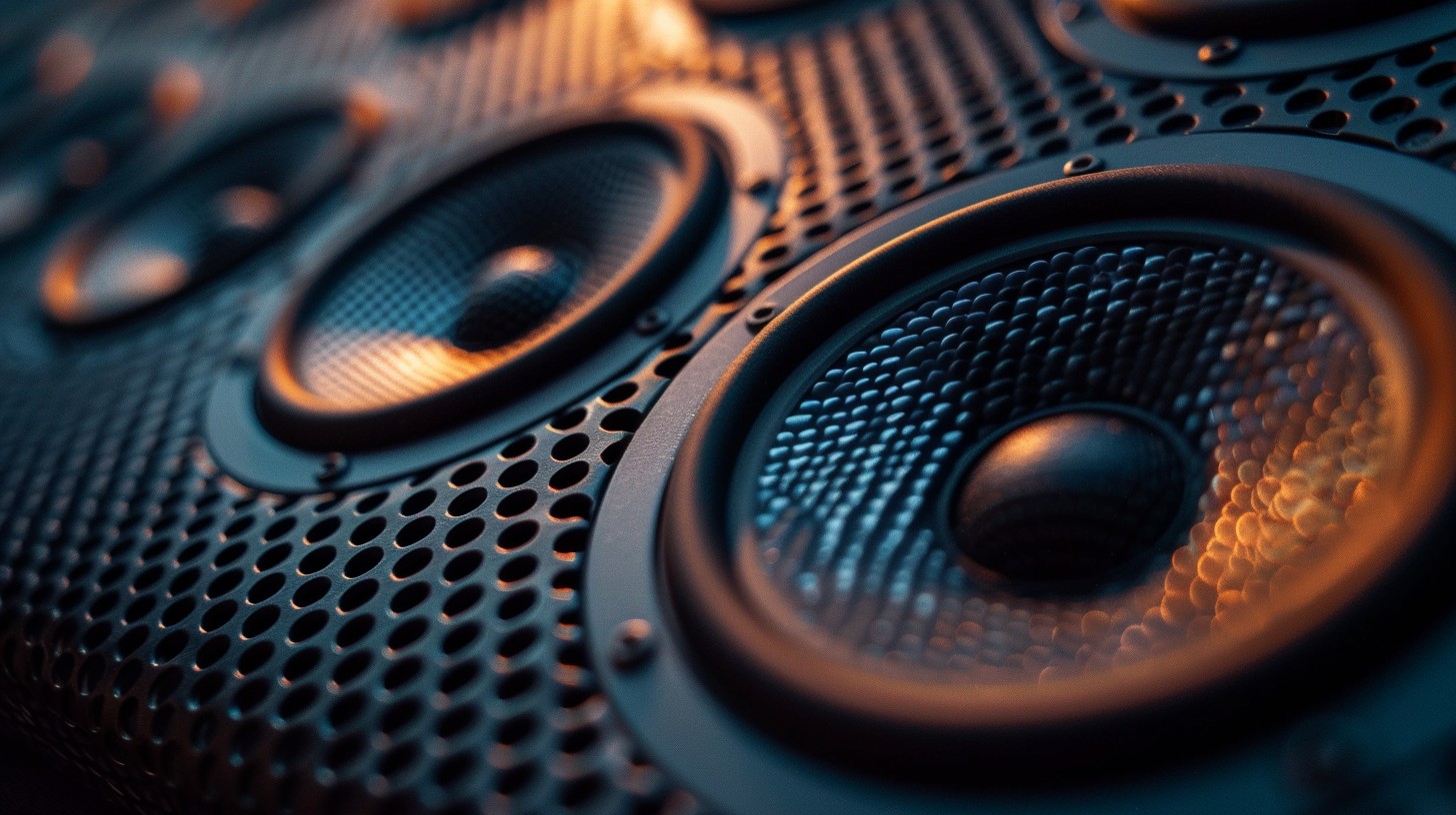 Silver Audio speaker